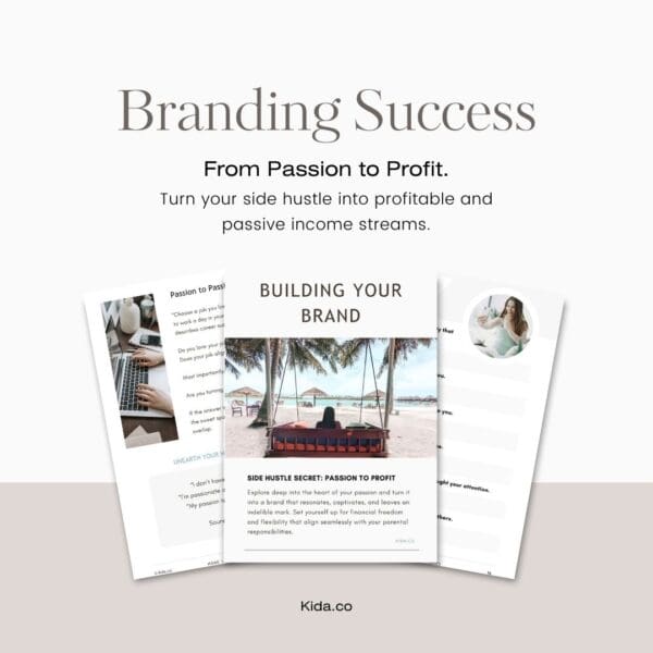 Branding Course Building Brand Content Creation Handbook Digital Download for Parents