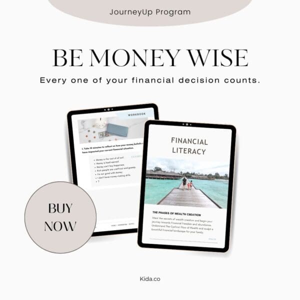 Financial Literacy Wealth Creation for Parents Handbook Guide Course Digital Downloads PDF Millennials Money