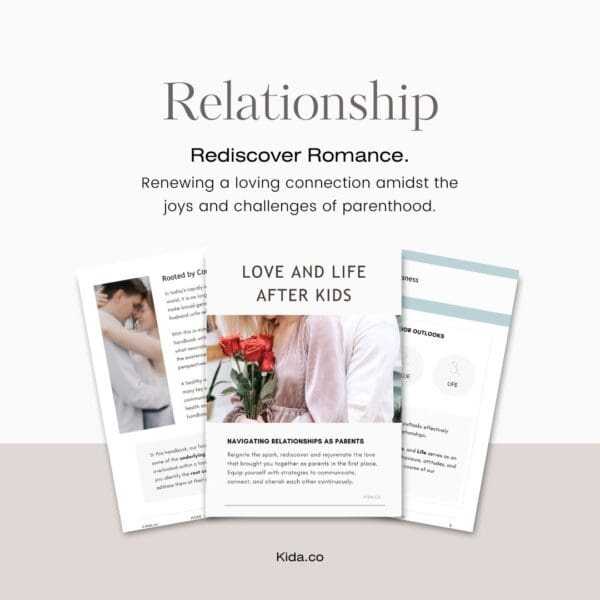 Relationships Love and Life After Kids Guide Handbook Course for Parents Mom eBook Digital Download PDF