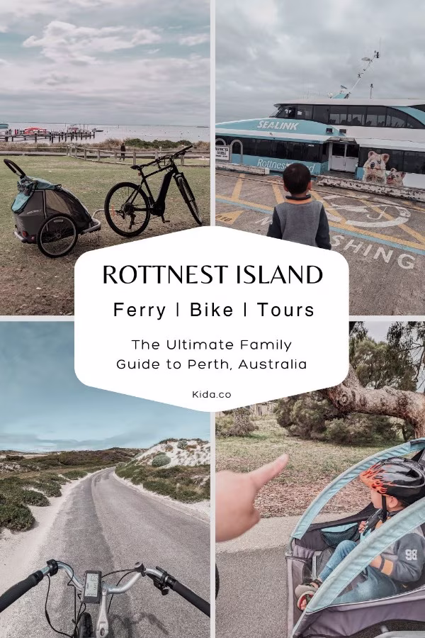 Rottnest Island Ferry Bike Tours Australia Kids Family Travel Guide Kida Featured