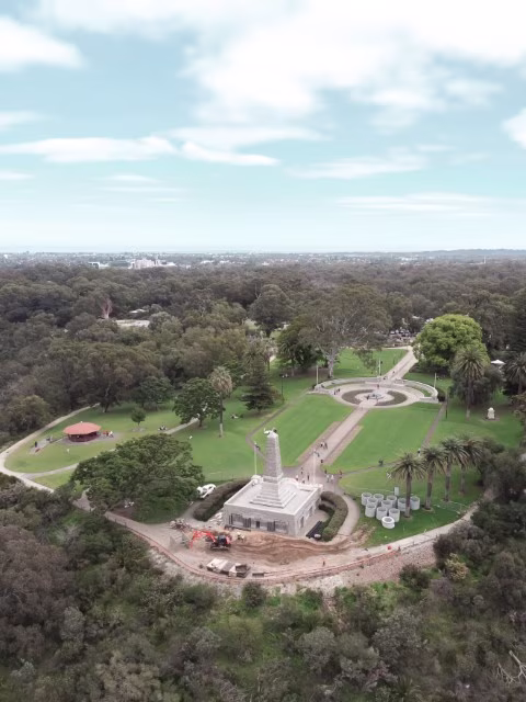Kings Park and Botanic Garden Things To Do in Perth Kings Park Botanic Garden Aerial Drone Travel Blog Kida