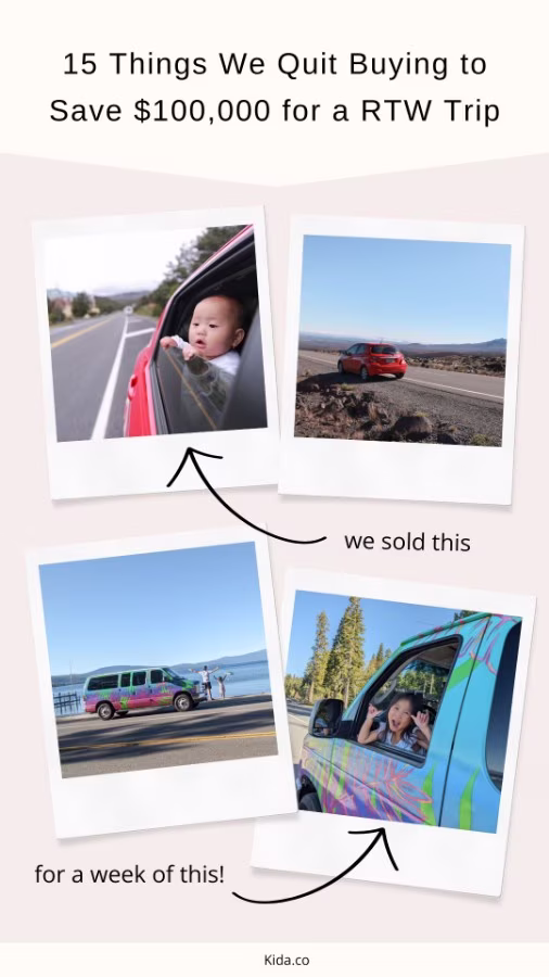 15 Things We Quit Buying to Save $100,000 for a RTW Trip Featured
