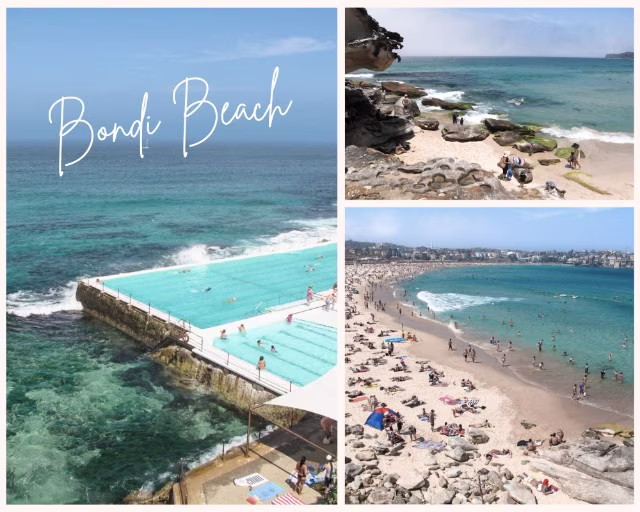 Bondi Beach pool warm weather Christmas summer destinations Sydney Australia