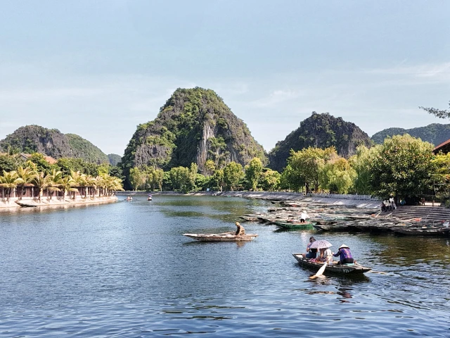 Tam Coc Vietnam nature landscape travel cover