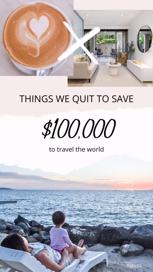 how to save $100000 travel the world millennial money