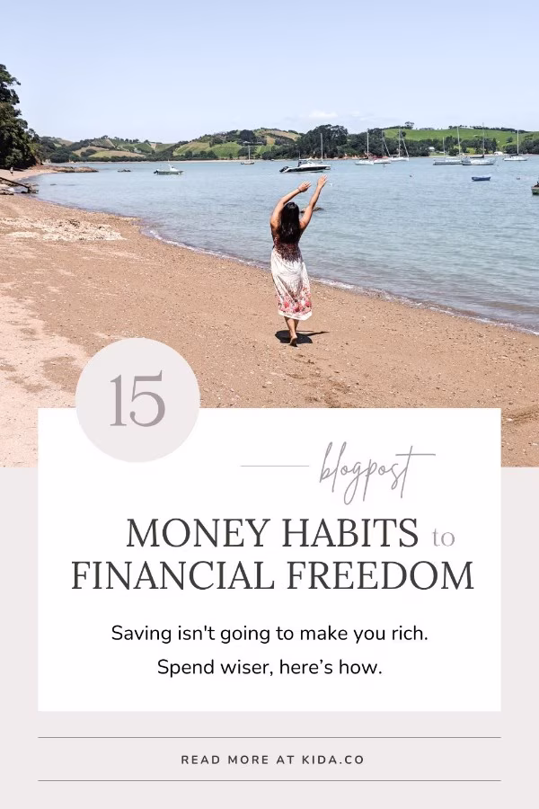 how to be rich money habits to financial freedom featured