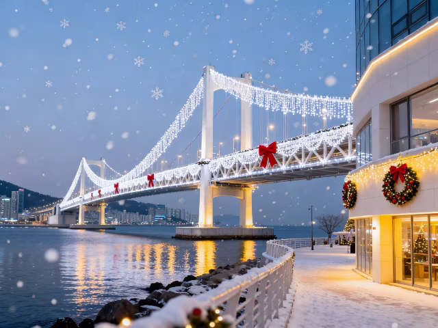 Diamond Bridge, in Busan