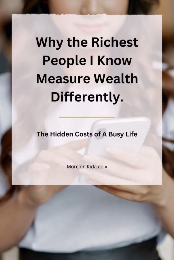 why richest people I know measure wealth differently